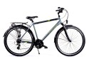 Rower 28" trekkingowy KANDS TRAVEL-X rama 21" grafitowy - seledynowy R22
