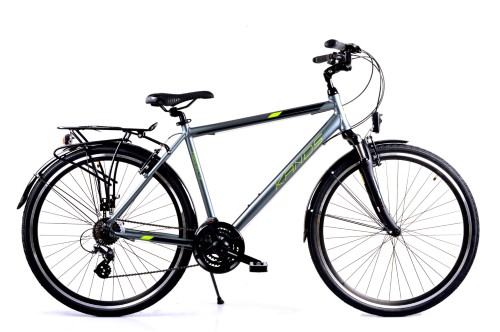 Rower 28" trekkingowy KANDS TRAVEL-X rama 21" grafitowy - seledynowy R22