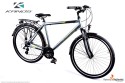 Rower 28" trekkingowy KANDS TRAVEL-X rama 21" grafitowy - seledynowy R22