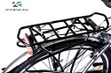bagażnik - Rower 28" trekkingowy KANDS TRAVEL-X rama 21" grafitowy - seledynowy R22