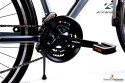 korba - Rower 28" trekkingowy KANDS TRAVEL-X rama 21" grafitowy - seledynowy R22