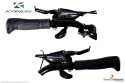 manetki - Rower 28" trekkingowy KANDS TRAVEL-X rama 21" grafitowy - seledynowy R22
