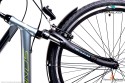 widelec - Rower 28" trekkingowy KANDS TRAVEL-X rama 21" grafitowy - seledynowy R22