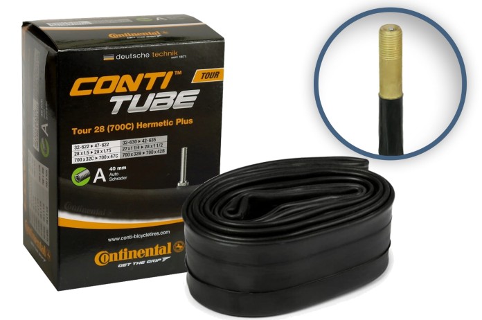 Dętka CONTINENTAL 28'' x 1.5/1.75 AV 40 mm HERMETIC PLUS.jpg