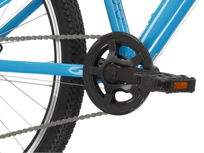Rower MTB  24" KROSS Hexagon JR 1.0 rama S 12" niebieski pomarańczowy R24