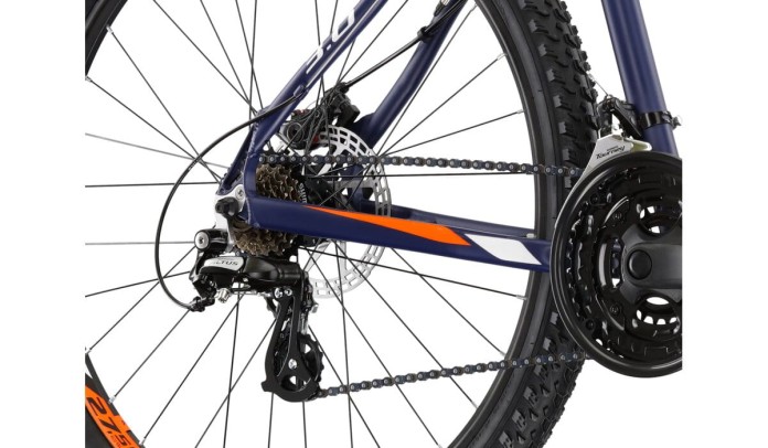 ROWER MTB 27,5" KROSS HEXAGON 3.0 RAMA L 19" GRANATOWY POMARAŃCZOWY R24