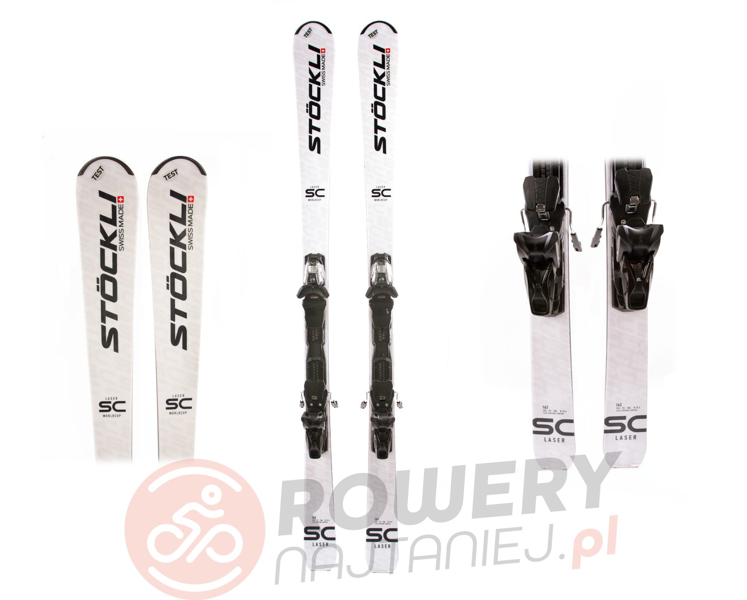 NR246 Narty 163 STOCKLI WORLDCUP LASER CS X190S POTESTOWE 2024 BDB