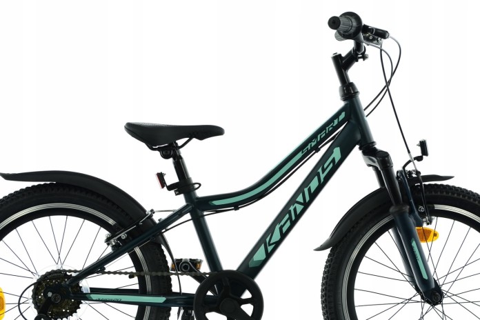 Rower dziecięcy 20" KANDS SMART ciemnozielony R24