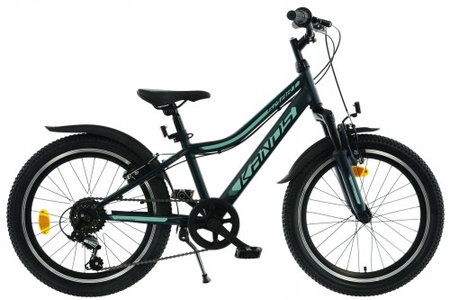 Rower dziecięcy 20" KANDS SMART ciemnozielony R24