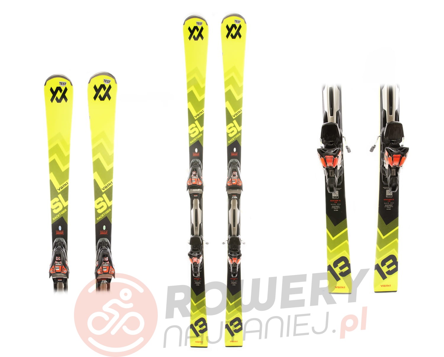 NR25 Narty 170 Volkl RACETIGER SL 13 A160 POTESTOWE BDB stan GRIP