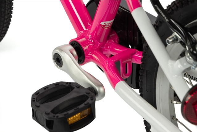 Rower dziecięcy 18" KARBON SUPERLIGHT różowy R25 SUPER LEKKI