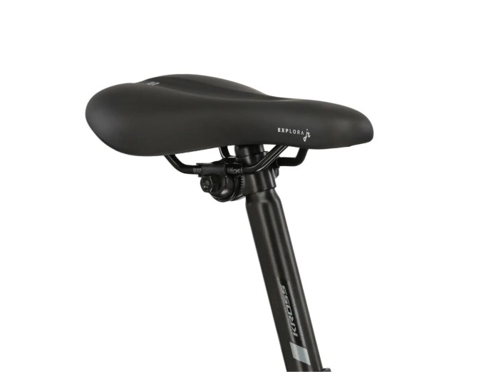 Rower dziecięcy 24" KROSS DUST JR 1.0 rama M 12" szary czarny R24