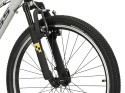 Rower dziecięcy 24" KROSS DUST JR 1.0 rama M 12" szary czarny R24