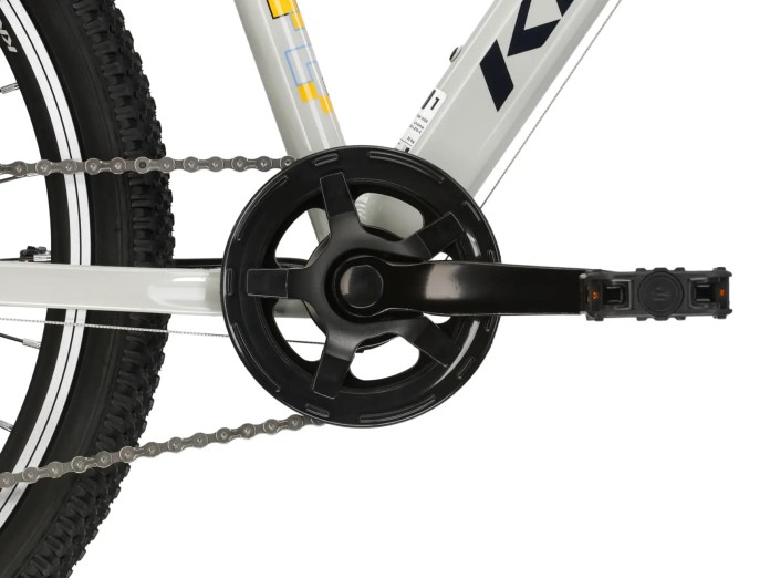 Rower dziecięcy 24" KROSS DUST JR 1.0 rama M 12" szary czarny R24