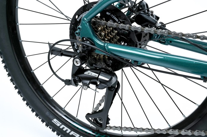 4_Rower dziecięcy 24" KANDS LEOPARDO HYDR rama 13" ciemno zielony R26.jpg
