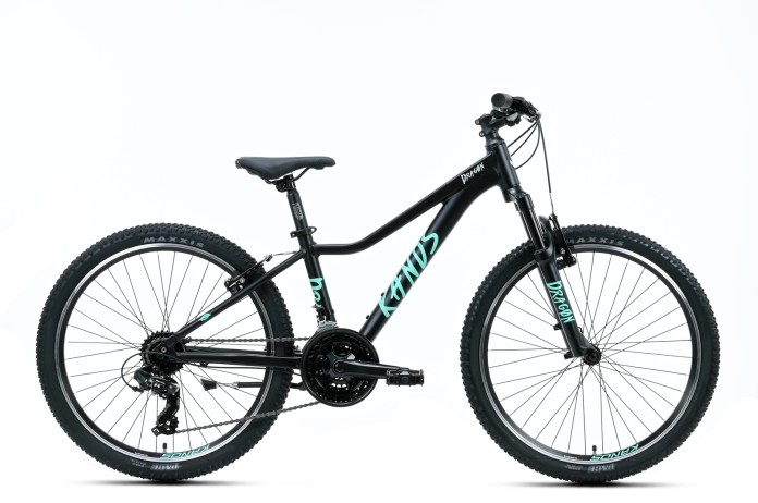 1_Rower dziecięcy 24" KANDS DRAGON rama 13" czarny - miętowy R26.jpg