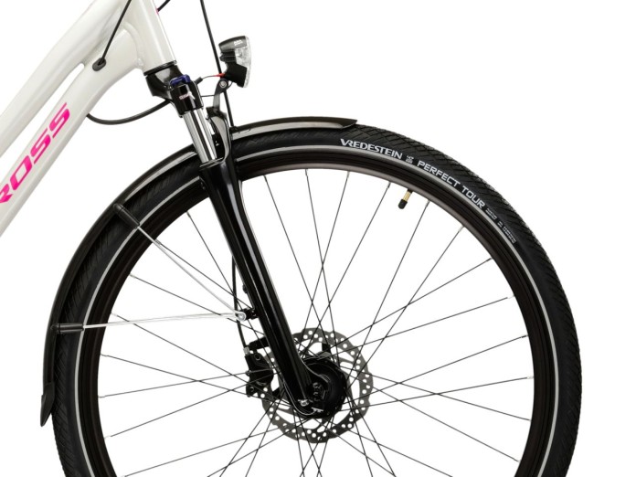 Rower Trekkingowy 28" KROSS TRANS 5.0 rama M 17" szary R25
