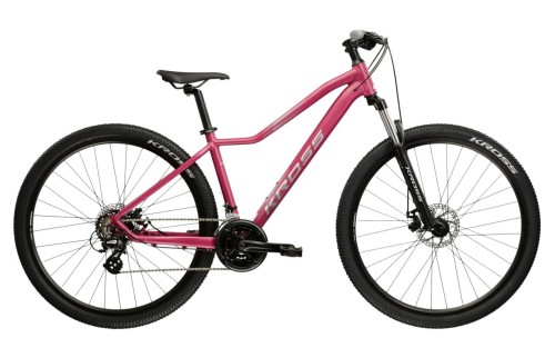 Rower MTB 27.5" KROSS LEA 2.0  rama S 15" różowy - srebrny R25