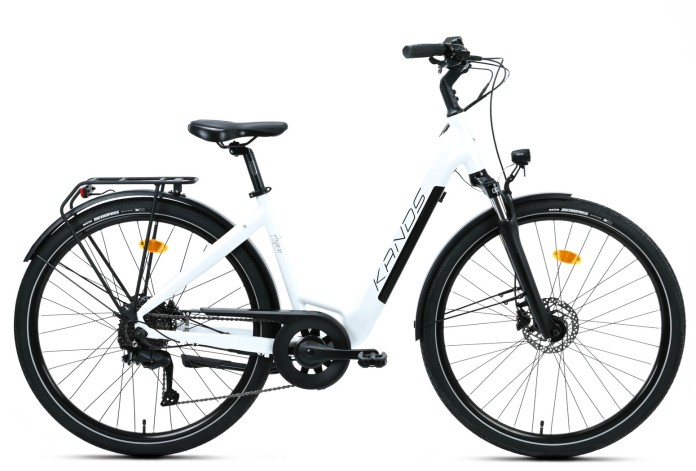 1_Rower trekkingowy ELEKTRYCZNY 28" KANDS ASPEN rama 18" biały R26.jpg