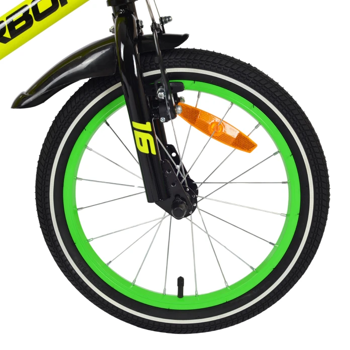5_Rower dziecięcy 16" KARBON COMET limonkowy R26.jpg