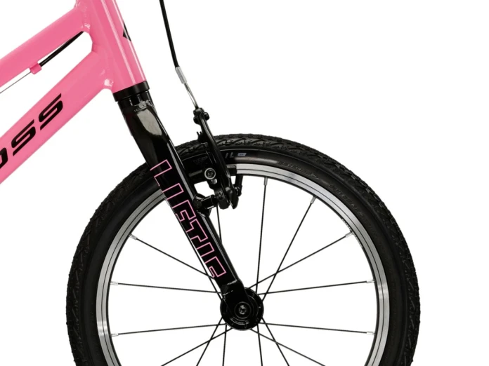 Rower dziecięcy 16" KROSS LIFTIE różowy - czarny R26