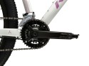 Rower MTB 27.5" KROSS LEA 3.0 rama M 17" biały - różowy R26