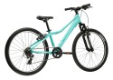 Rower dziecięcy 24" KROSS LEA JR seledynowy - zielony R26