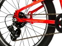 Rower dziecięcy 20" KROSS HEXAGON MINI 1.0 czerwony R26