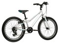 Rower dziecięcy 20" KROSS LEA MINI 1.0 srebrny - turkusowy R26
