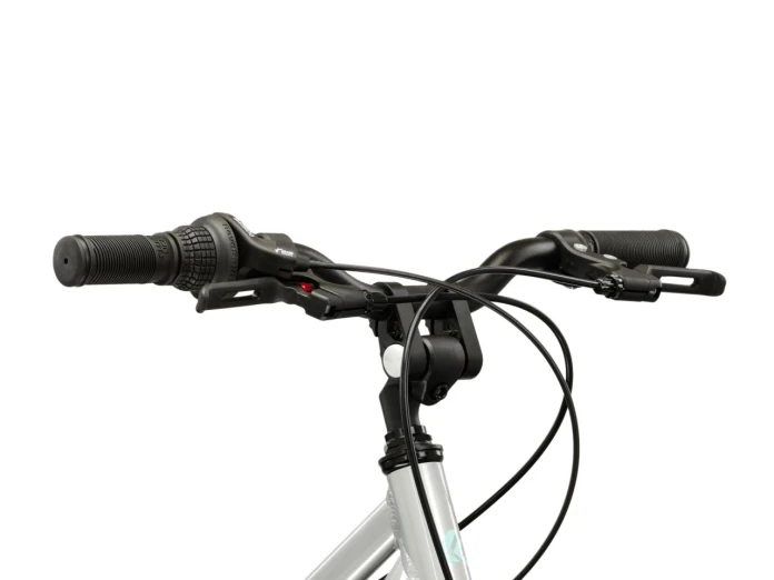 Rower dziecięcy 20" KROSS LEA MINI 1.0 srebrny - turkusowy R26