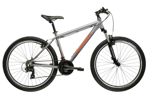 Rower MTB 26" KROSS HEXAGON 1.0 rama S 17" grafitowy - pomarańczowy R26