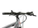 Rower MTB 26" KROSS HEXAGON 1.0 rama S 17" grafitowy - pomarańczowy R26