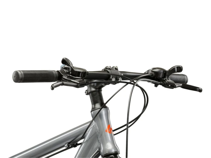 Rower MTB 26" KROSS HEXAGON 1.0 rama S 17" grafitowy - pomarańczowy R26