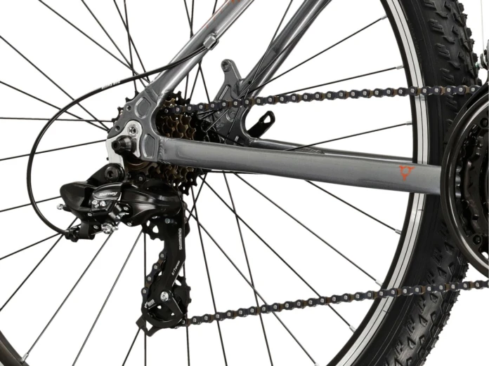 Rower MTB 26" KROSS HEXAGON 1.0 rama S 17" grafitowy - pomarańczowy R26
