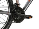 Rower MTB 26" KROSS HEXAGON 1.0 rama S 17" grafitowy - pomarańczowy R26