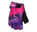 Rękawiczki Rowerowe KLS YOGI short rozmiar M PURPLE (purpurowe)