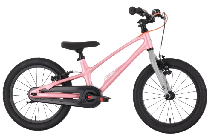 1_Rower dziecięcy 14" ROYAL by TABOU SPACE pink - grey (różowy - szary) R25.jpg