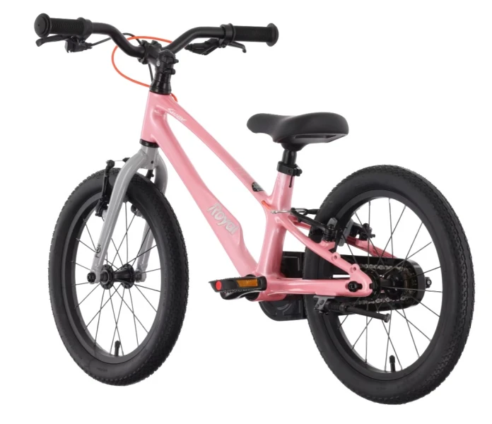 6_Rower dziecięcy 14" ROYAL by TABOU SPACE pink - grey (różowy - szary) R25.jpg