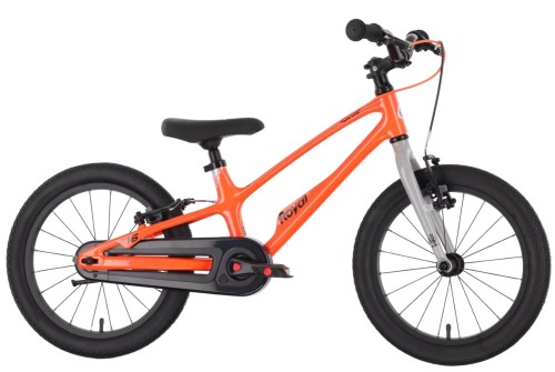 1_Rower dziecięcy 14" ROYAL by TABOU SPACE orange - grey (pomarańczowy - szary) R25.jpg