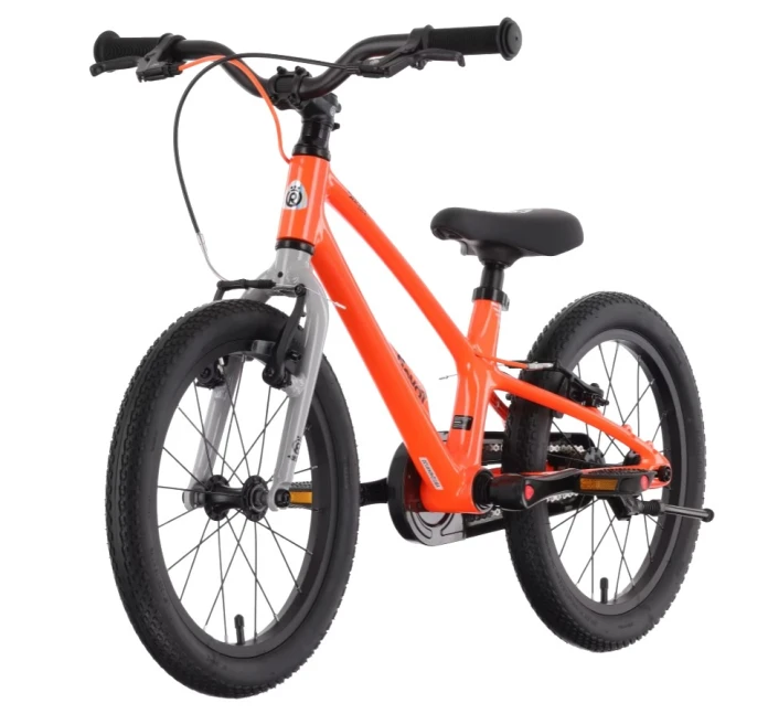 4_Rower dziecięcy 14" ROYAL by TABOU SPACE orange - grey (pomarańczowy - szary) R25.jpg