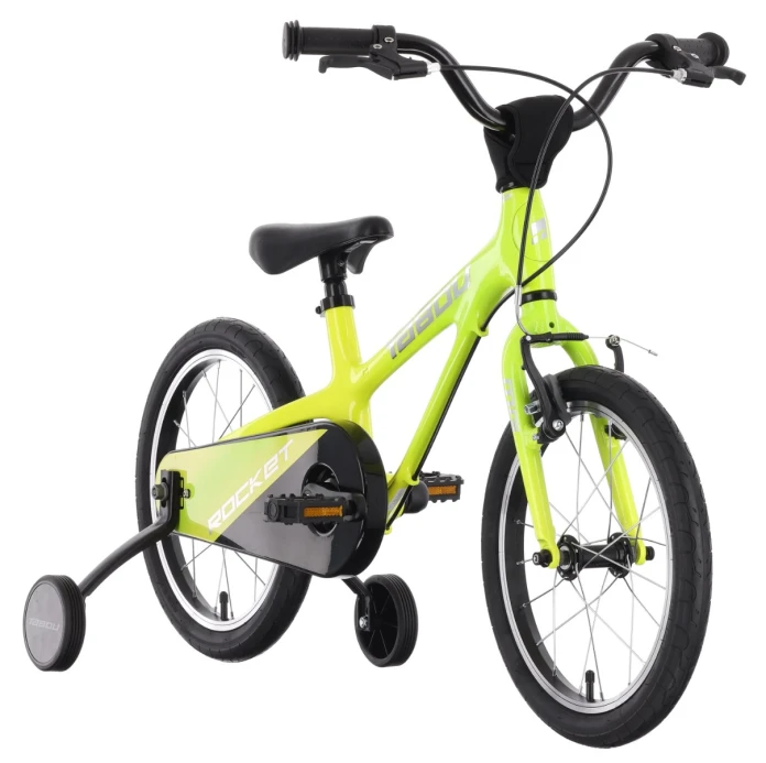 2_Rower dziecięcy 16" TABOU ROCKET MG limonkowy - zielony (lime - green) SUPER LEKKI R27.jpg