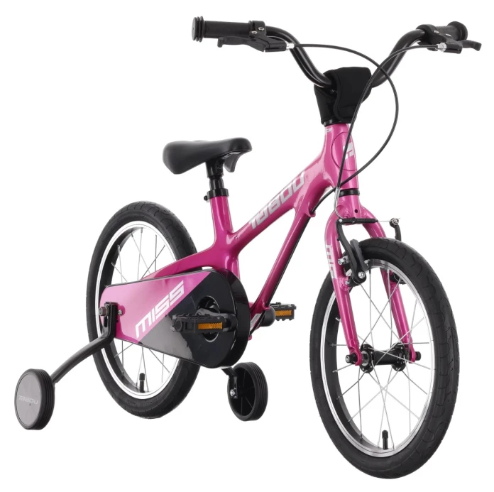 2_Rower dziecięcy 14" TABOU MISS MG różowy - purpurowy (pink - purple) SUPER LEKKI R27.jpg