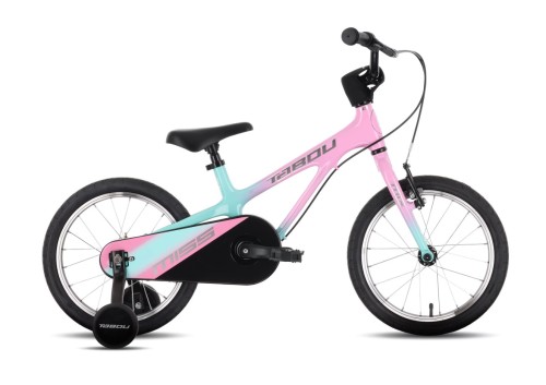 1_Rower dziecięcy 14" TABOU MISS MG różowy - miętowy (pink - mint) SUPER LEKKI R27.jpg