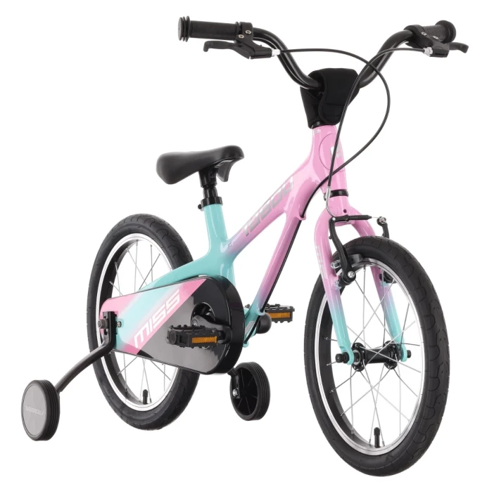 2_Rower dziecięcy 14" TABOU MISS MG różowy - miętowy (pink - mint) SUPER LEKKI R27.jpg